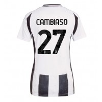 Juventus Andrea Cambiaso #27 Hemmatröja Kvinnor 2024-25 Korta ärmar